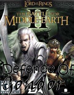 Box art for Defence Of Gondor