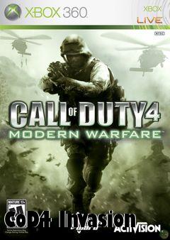 Box art for CoD4 Invasion