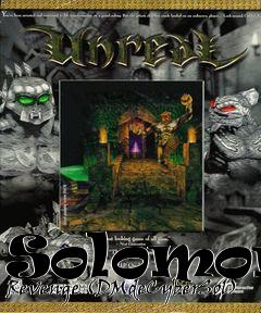 Box art for Solomons Revenge (DMdeCyberSol)