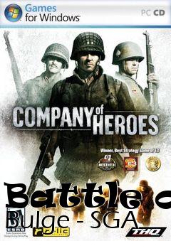 Box art for Battle of Bulge - SGA