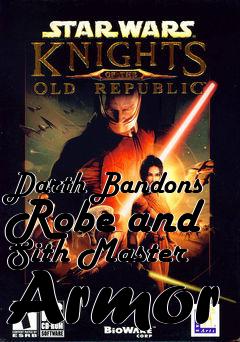 Box art for Darth Bandons Robe and Sith Master Armor