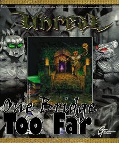 Box art for One Bridge Too Far
