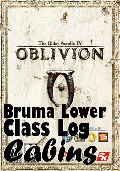 Box art for Bruma Lower Class Log Cabins