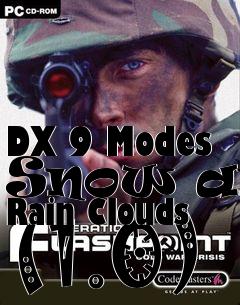 Box art for DX 9 Modes Snow and Rain Clouds (1.0)