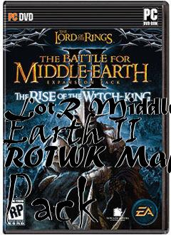 Box art for LotR Middle Earth II ROTWK Map Pack