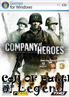 Box art for CoH OF Battles of Legend