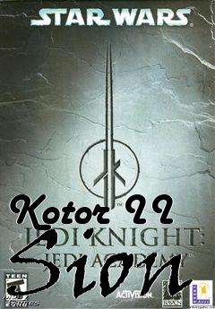 Box art for Kotor II Sion