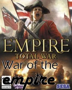 Box art for War of the empire