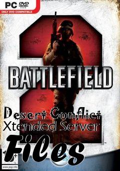 Box art for Desert Conflict Xtended Server Files