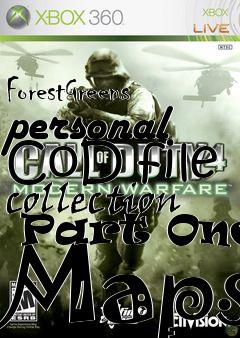 Box art for ForestGreens personal CoD file collection  Part One: Maps