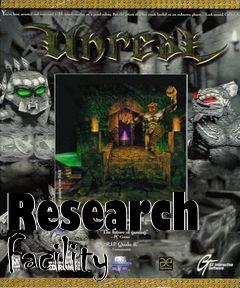 Box art for Research Facility