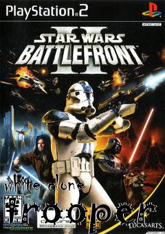 Box art for white clone trooper