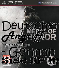 Box art for Deutscher Angriff: Speerspitze - German Side SP MOD