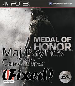 Box art for Maj Paynes Camo Skins (Fixed)