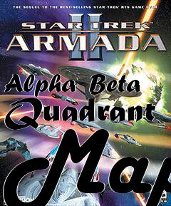 Box art for Alpha  Beta Quadrant Map