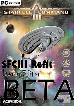Box art for SFCIII Refit Items Editor BETA