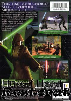 Box art for Hussef Head Restoration