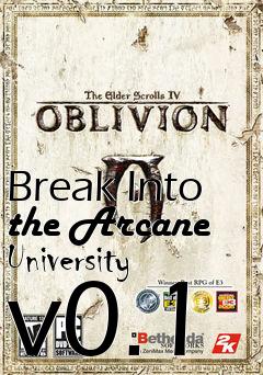 Box art for Break Into the Arcane University v0.1