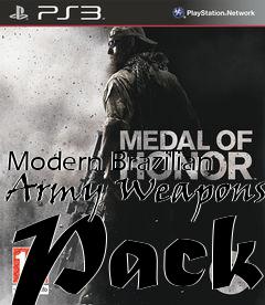 Box art for Modern Brazilian Army Weapons Pack