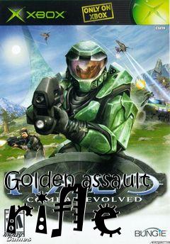 Box art for Golden assault rifle