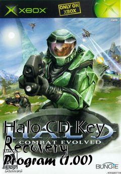 Box art for Halo CD Key Recovery Program (1.00)
