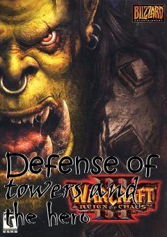 Box art for Defense of towers and the hero
