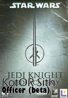 Box art for KotOR Sith Officer (beta)