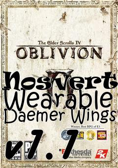 Box art for Nosvertus Wearable Daemer Wings v1.1