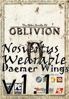 Box art for Nosvertus Wearable Daemer Wings v1.1