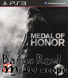 Box art for Baros Real M-40 scope