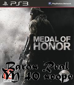 Box art for Baros Real M-40 scope