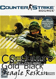 Box art for CS: Source Gold  Black Deagle Reskin