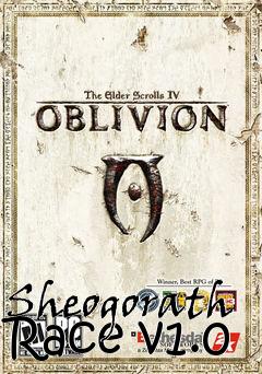 Box art for Sheogorath Race v1.0