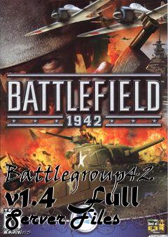 Box art for Battlegroup42 v1.4 Full Server Files