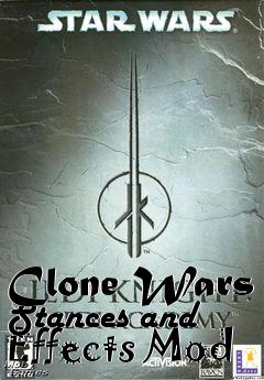 Box art for Clone Wars Stances and Effects Mod