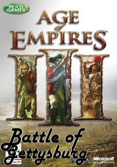 Box art for Battle of Gettysburg