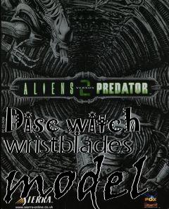 Box art for Disc witch wristblades model