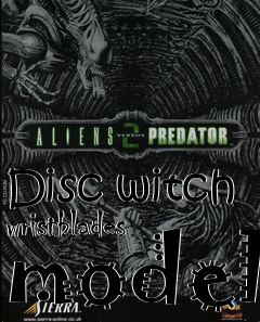 Box art for Disc witch wristblades model