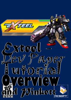 Box art for Exteel - Dev Paper Tutorial Overview and Pinkett