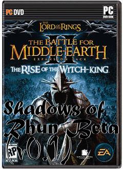 Box art for Shadows of Rhun Beta (v0.1)