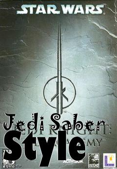 Box art for Jedi Saber Style