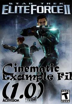 Box art for Cinematic Example Files (1.0)