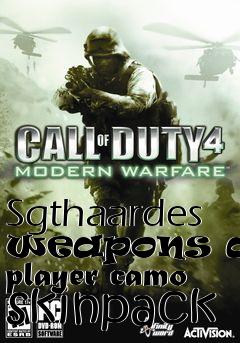 Box art for Sgthaardes weapons and player camo skinpack