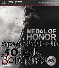 Box art for speedshooters .50 cal. Bolt Rifle