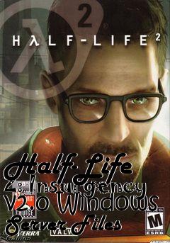 Box art for Half-Life 2: Insurgency v2.0 Windows Server Files