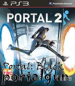 Box art for Portal: Black portalgun