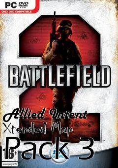 Box art for Allied Intent Xtended Map Pack 3