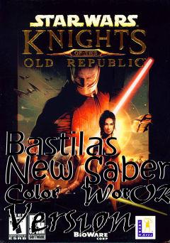 Box art for Bastilas New Saber Color - WotOR Version