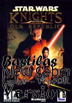 Box art for Bastilas New Saber Color - WotOR Version