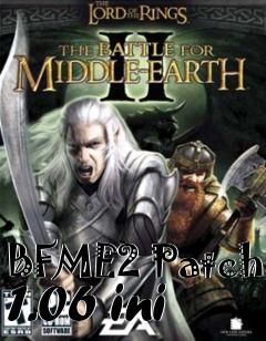 Box art for BFME2 Patch 1.06 ini